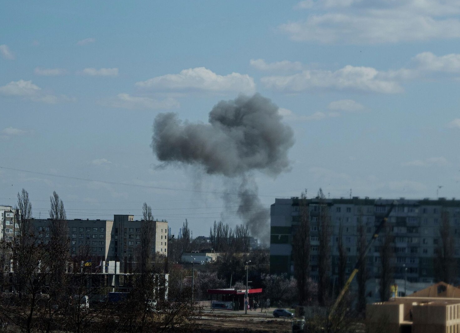 Взрыв прогремел в украинском городе Сумы